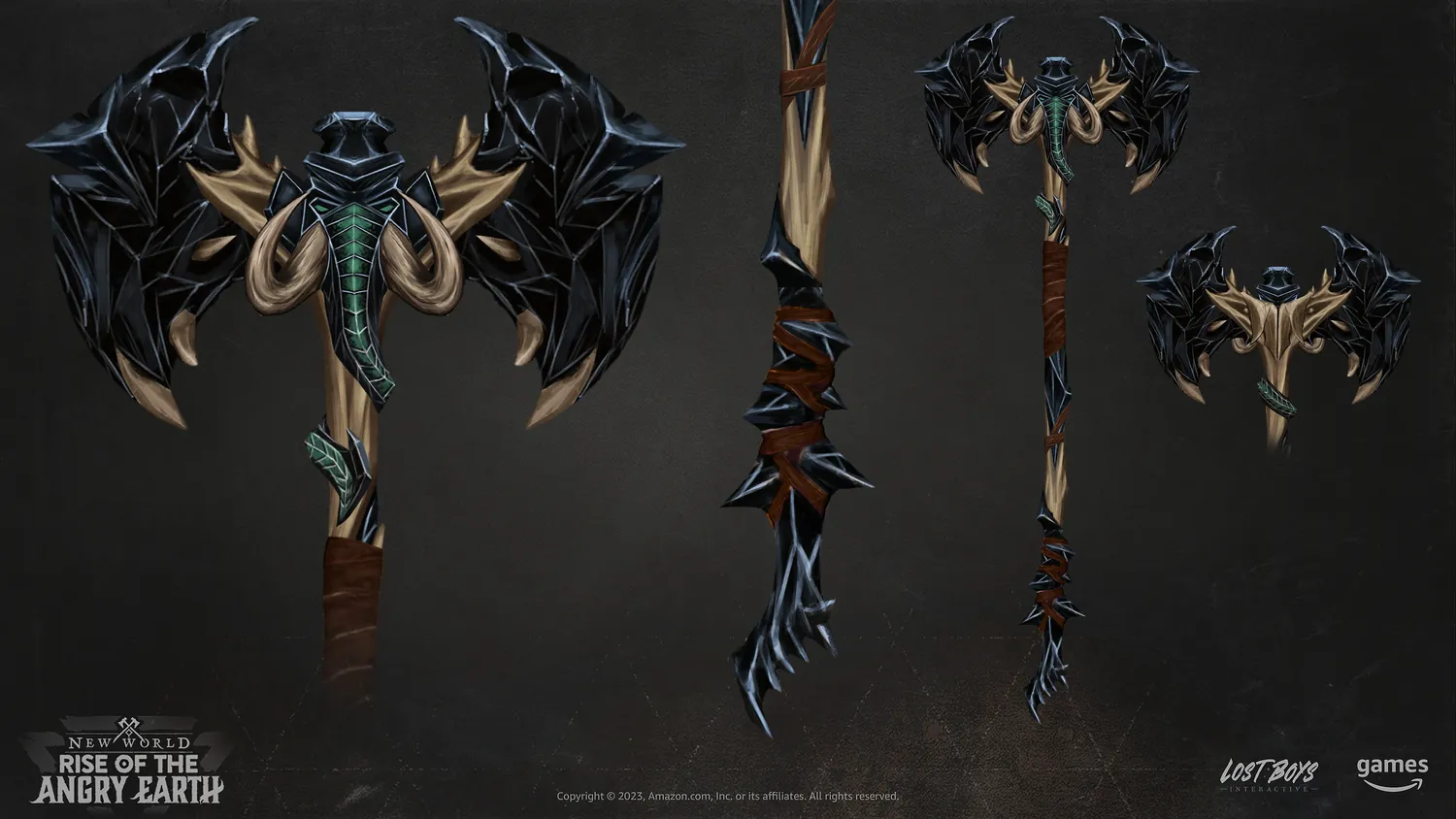 Bestial great axe concept