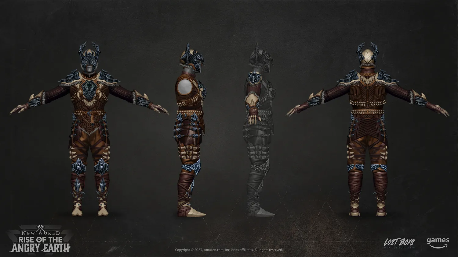 Bestial light armor set concept