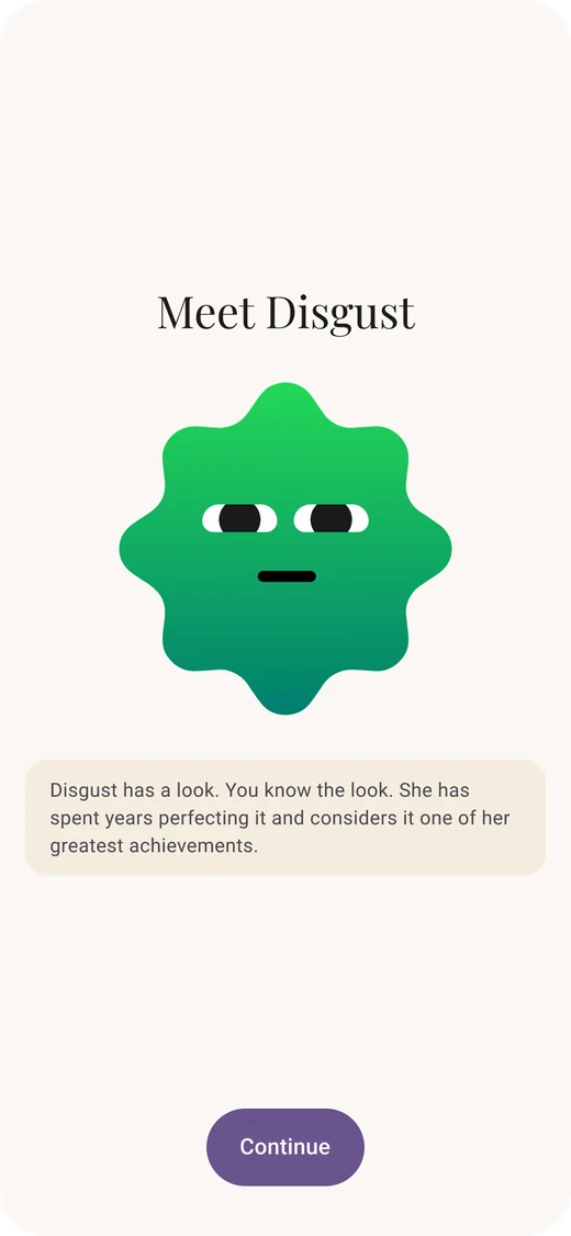 Vibe check emotion picker screen 5